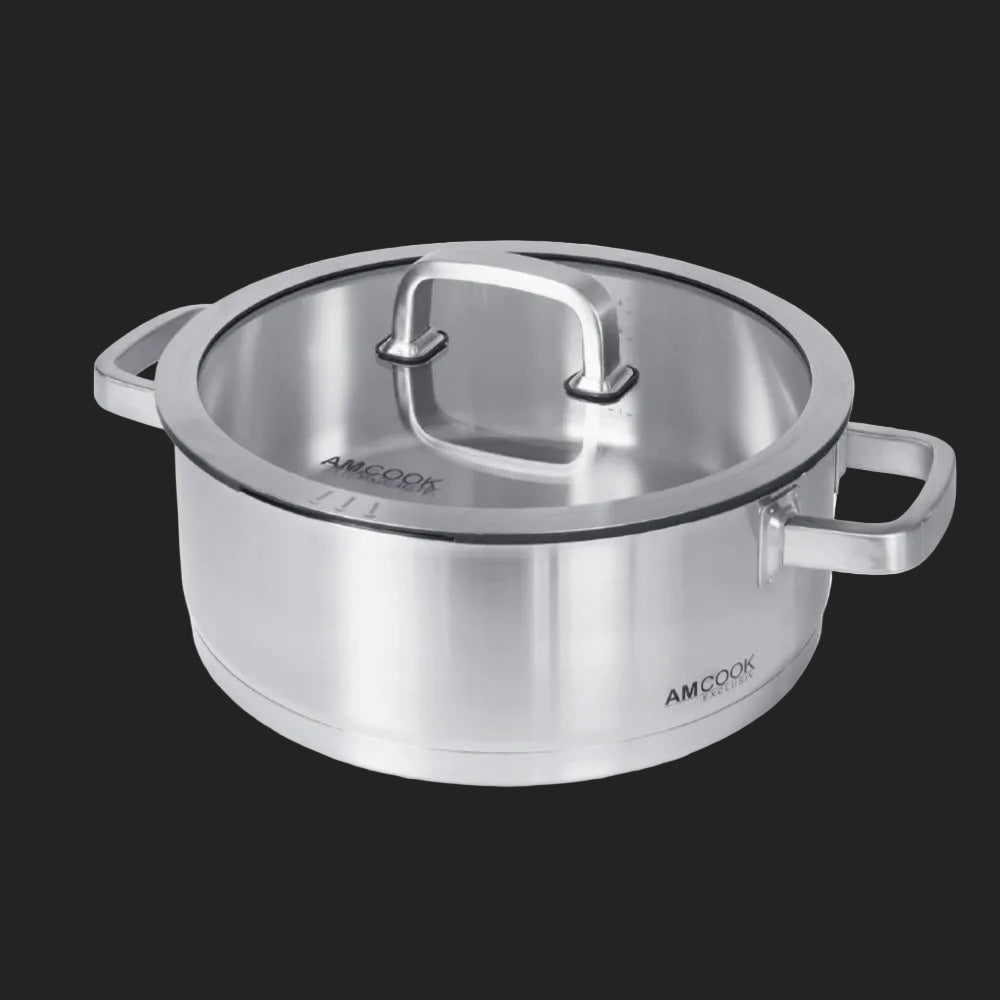 Kochtopf inkl. Deckel Ø 28x11 cm – AMCook