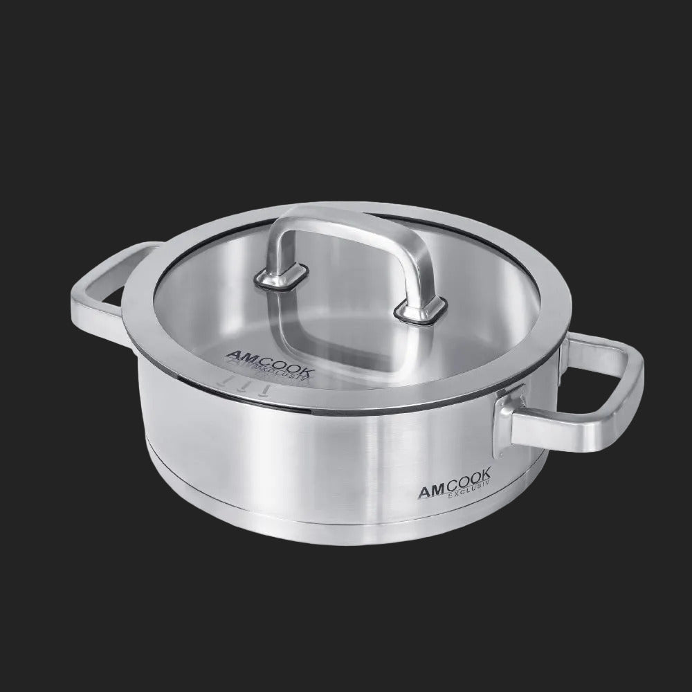 Servierpfanne inkl. flachem Deckel Ø 24 cm