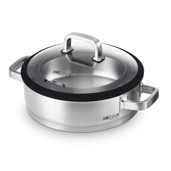 Serving pan incl. Gourmet lid Ø 28 cm